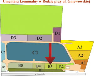 Brak mapy sektorowej