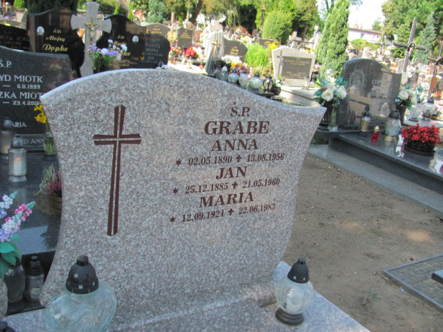 Jan Grabe 1885 Reda - Grobonet - Wyszukiwarka osób pochowanych
