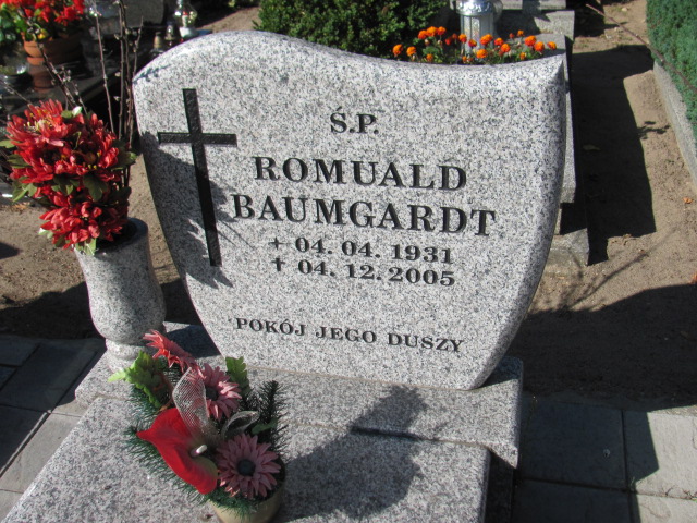 Romuald Baumgardt 1931 Reda - Grobonet - Wyszukiwarka osób pochowanych