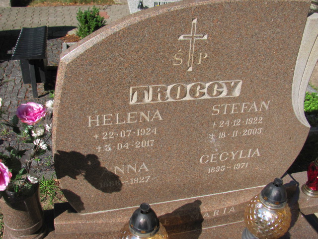 Anna Trocka 1887 Reda - Grobonet - Wyszukiwarka osób pochowanych