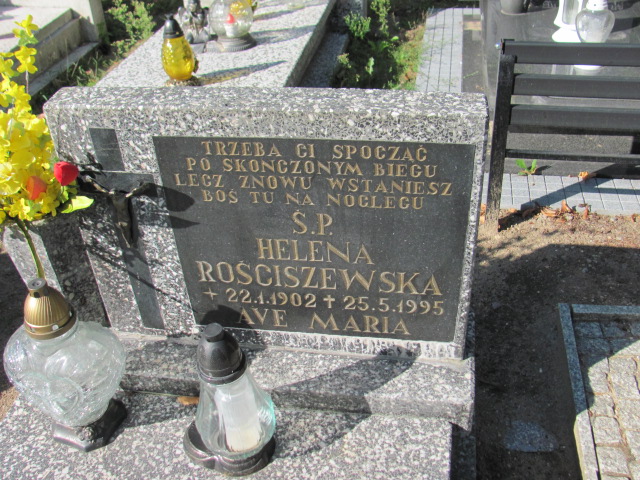 Helena Rościszewska 1902 Reda - Grobonet - Wyszukiwarka osób pochowanych