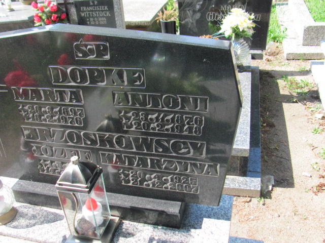 Katarzyna Brzoskowska 1925 Reda - Grobonet - Wyszukiwarka osób pochowanych