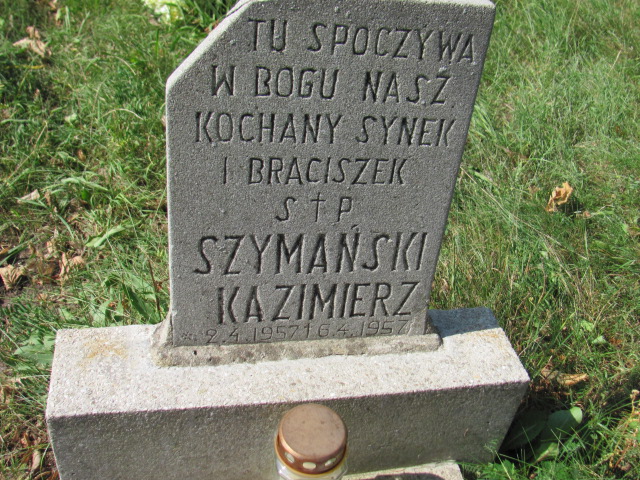 Kazimierz Szymański 1957 Reda - Grobonet - Wyszukiwarka osób pochowanych