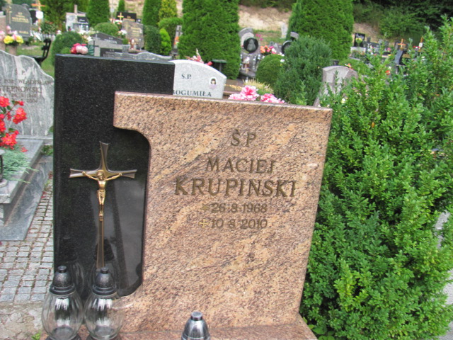 Maciej Krupiński 1968 Reda - Grobonet - Wyszukiwarka osób pochowanych