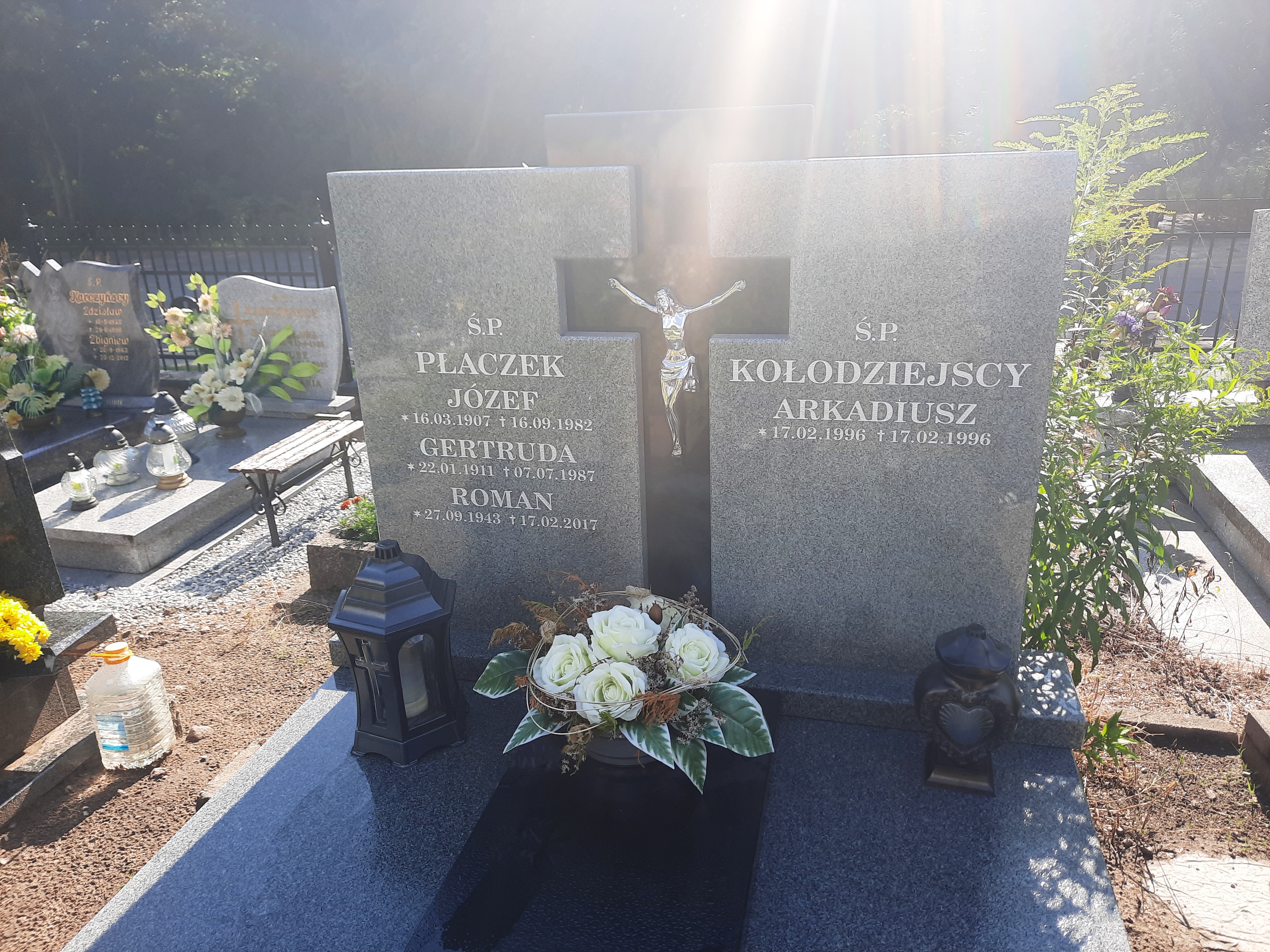 Roman Płaczek 1943 Reda - Grobonet - Wyszukiwarka osób pochowanych