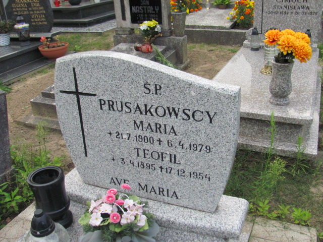 Teofil Prusakowski 1895 Reda - Grobonet - Wyszukiwarka osób pochowanych