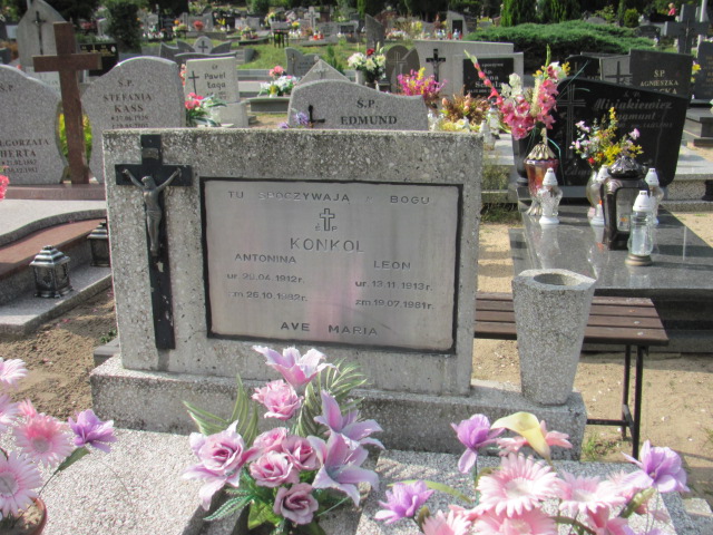 Antonina Konkol 1912 Reda - Grobonet - Wyszukiwarka osób pochowanych