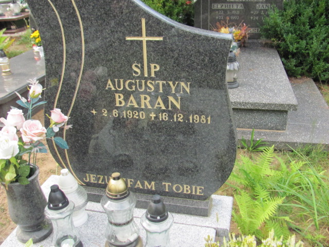 Augustyn Baran 1920 Reda - Grobonet - Wyszukiwarka osób pochowanych
