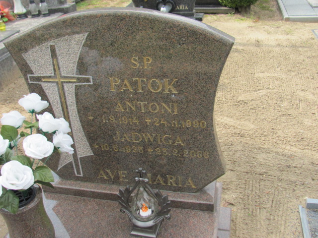 Jadwiga Patok 1923 Reda - Grobonet - Wyszukiwarka osób pochowanych