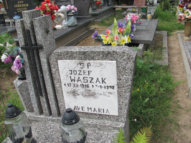 Józef Waszak 1916 Reda - Grobonet - Wyszukiwarka osób pochowanych