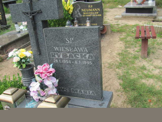 Wiesława Rybacka  1954 Reda - Grobonet - Wyszukiwarka osób pochowanych