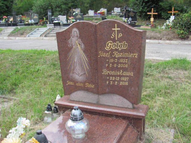 Józef Kazimierz Gołąb 1923 Reda - Grobonet - Wyszukiwarka osób pochowanych