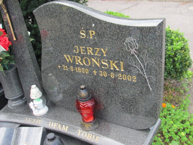 Jerzy Wroński 1950 Reda - Grobonet - Wyszukiwarka osób pochowanych