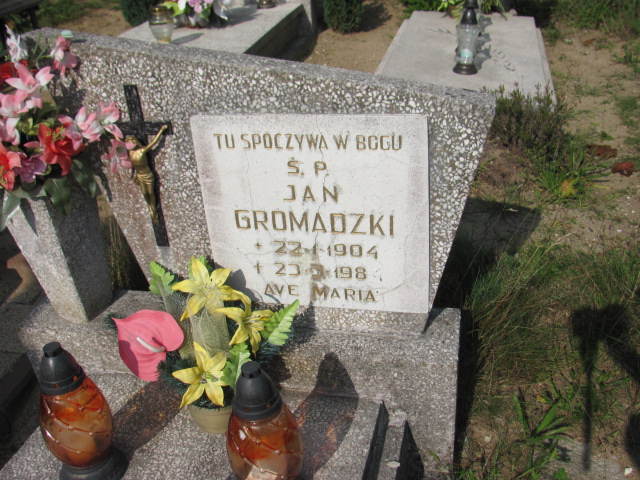 Jan Gromadzki 1904 Reda - Grobonet - Wyszukiwarka osób pochowanych