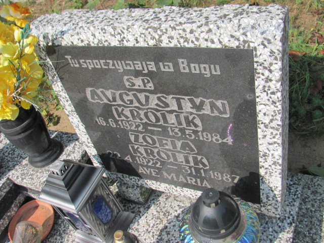 Zofia Królik 1922 Reda - Grobonet - Wyszukiwarka osób pochowanych