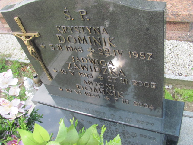 Antoni Dominik 1945 Reda - Grobonet - Wyszukiwarka osób pochowanych