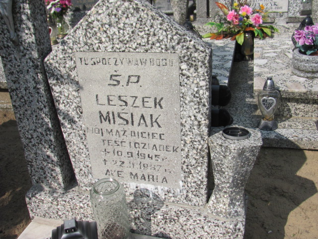 Leszek Misiak 1945 Reda - Grobonet - Wyszukiwarka osób pochowanych