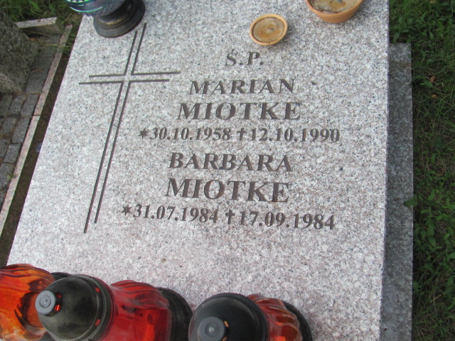 Barbara Miotke 1984 Reda - Grobonet - Wyszukiwarka osób pochowanych