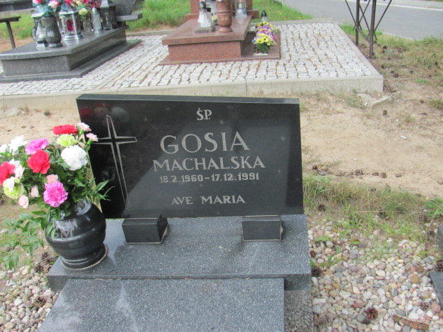 Małgorzata Machalska 1960 Reda - Grobonet - Wyszukiwarka osób pochowanych