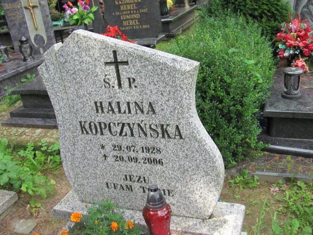 Halina Kopczyńska 1928 Reda - Grobonet - Wyszukiwarka osób pochowanych