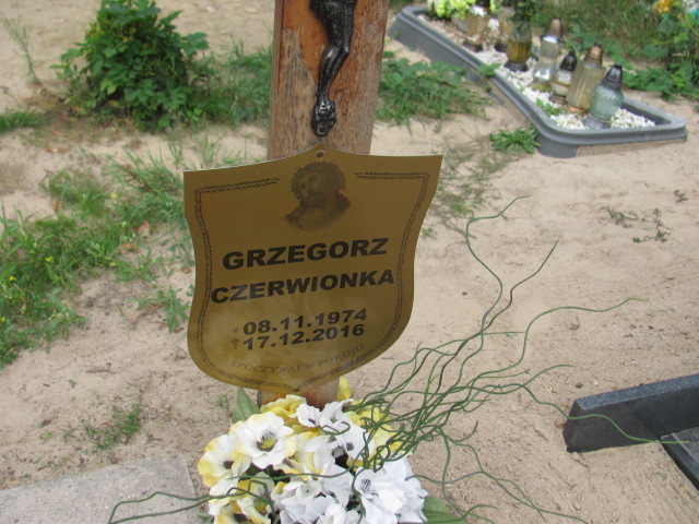 Grzegorz Czerwionka 1974 Reda - Grobonet - Wyszukiwarka osób pochowanych