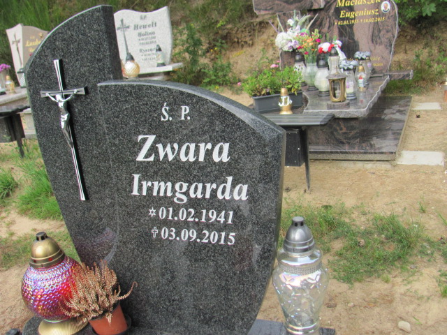 Irmgarda Zwara 1941 Reda - Grobonet - Wyszukiwarka osób pochowanych