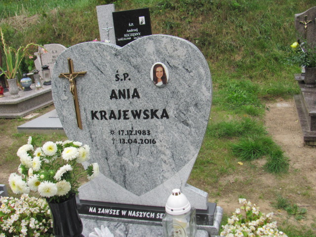 Anna Krajewska 1983 Reda - Grobonet - Wyszukiwarka osób pochowanych